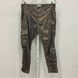 Mason's Italy Men’s Relaxed Fit‎ Cargo Pants Bronze